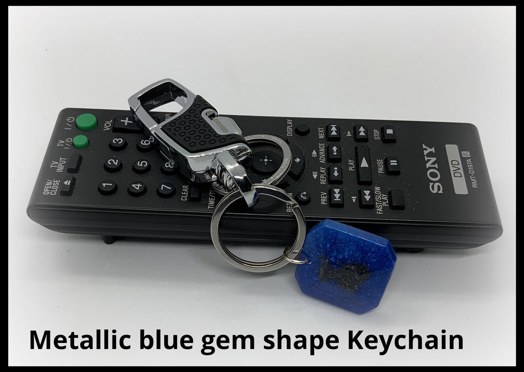 KeyChain with Resin Cremains