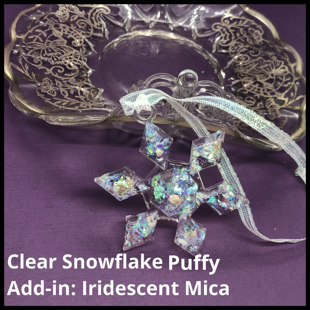 Snowflake Ornaments with Cremains